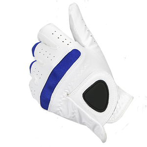 Guantes de Golf de la Mejor Calidad al por Mayor, Color Azul y Blanco, Cuero Genuino Cabretta, Guantes Deportivos de Golf para Venta en Línea - Product Image 3