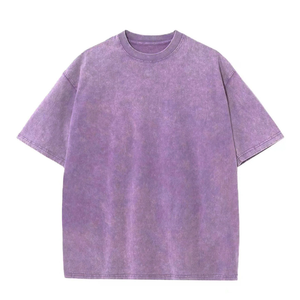 T-shirt unisexe personnalisé de haute qualité, coupe ample, épais, uni, 100% coton French Terry, épaules tombantes, surdimensionné, respirant, écologique - Product Image 6