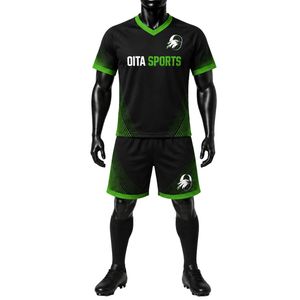 Black Green Sublimation Lacrosse <b>Set</b> Men's Jersey Shorts Athletic Sports Uniform Team Game Wear Training Apparel Outdoor - Product Image 1