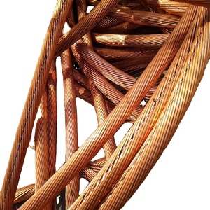 Fil de cuivre de haute qualité, fil et câble en cuivre pur usagés à vendre, pureté 99,9 %, matériau laiton Honey - Product Image 1