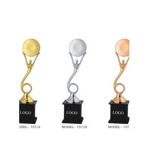 ถ้วยรางวัลโลหะขนาดใหญ่ระดับไฮเอนด์ ดีไซน์โดดเด่นสำหรับรางวัลพิเศษ - Product Image 2
