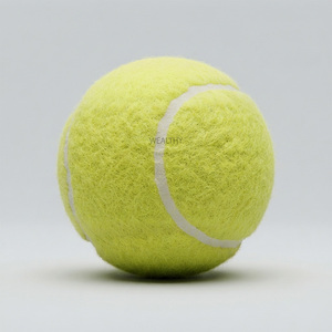 ลูกเทนนิสยางสีเหลืองแบบพกพา ได้รับการรับรองจาก ITF ความสูงการเด้ง 135-145 ซม. เส้นผ่านศูนย์กลาง 65 มม. สำหรับของเล่นสัตว์เลี้ยง ฝึกซ้อม - Product Image 4