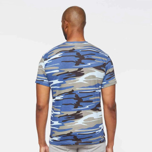 Fashionable <b>Men</b> Camouflage T Shirts O Neck Regular Sleeves Loose Fit Casual Summer Tee Shirts 100% Cotton Eco-Friendly - Product Image 2