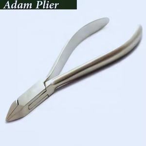 Pince à former orthodontique en acier inoxydable dentaire Adams 13 cm, poignée ergonomique manuelle, pliage de fil professionnel, réutilisable - Product Image 4