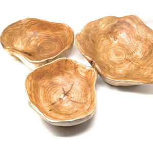 Venta al por Mayor de Fábrica Aaliyan Impex, Tazón de Madera Maciza Ecológico de Estilo Americano para Compradores al por Mayor, Tiendas Minoristas, Tiendas de Decoración de Interiores - Product Image 3