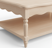 Table basse moderne pour salon, OEM ODM, artisanale, écologique, pliable, gonflable, en bois, qualité supérieure, pour intérieur