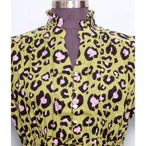 Vestidos Cortos Casuales y Sexys para Mujer, de Alta Calidad, Personalizables al por Mayor, con Estampado Floral, Manga Corta y Corte Ajustado - Product Image 4