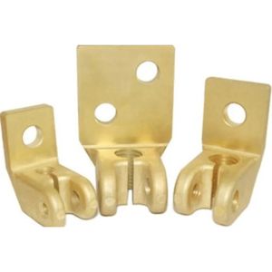 Placa de conexión de terminal de transformador de latón duradero, soporte de montaje eléctrico, accesorio de hardware industrial de alta conductividad - Product Image 1