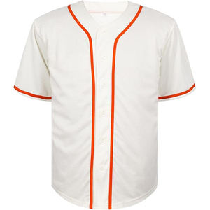 Maillots de baseball pour matchs de ligue, en mélange de polyester durable, construction légère, design à manches raglan - Product Image 1