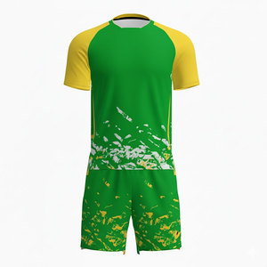 New Style Football Training <b>Soccer</b> Jersey Custom Logo Uniform Pakistan Made 100% Polyester Quick Dry Breathable Short Printed - Product Image 4