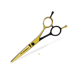 Kit de ciseaux de coiffure 5,5 pouces pour barbier, ciseaux de coupe et d'effilage/texturisation en acier inoxydable pour la coiffure - Product Image 2