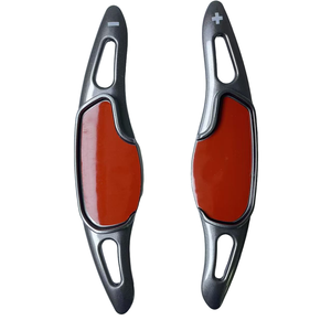 YIQIDA Kits Deportivos para Interior de Coche, Extensión de Palanca de Cambios en el Volante, Color Sólido Gris Brillante para Hyundai Sonata/Encino/<span class=keywords><strong>Tucson</strong></span> 25- - Product Image 1