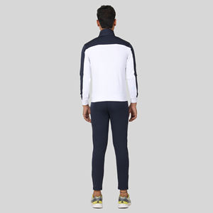 Survêtement de sport pour homme en velours premium, extensible dans les quatre sens, coupe ajustée, couleur unie, confortable, pour l'automne, le jogging et la course à pied - Product Image 6
