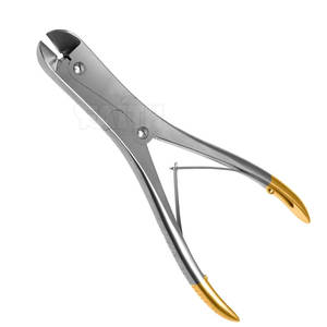 Coupe-fils orthodontiques professionnels en acier inoxydable avec poignée confortable - Product Image 4