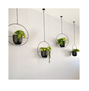 Vente flash : nouveau design de porte-fleurs mural en métal, écologique, article de décoration intérieure avec forme personnalisée - Product Image 1