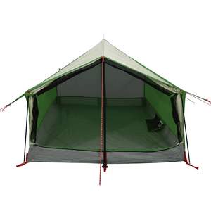 Tente de camping imperméable verte pour 2 personnes - Product Image 5