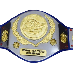 Ceinture de champion de l'équipe de la WWE personnalisable, ceinture de championnat de lutte de qualité supérieure, objet de collection sportif - Product Image 2