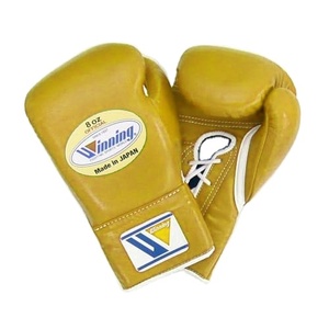 Guantes de Boxeo Profesionales para Adultos de Cuero de Búfalo, Tejido Transpirable que Absorbe la Humedad, Cierre Personalizable - Product Image 1