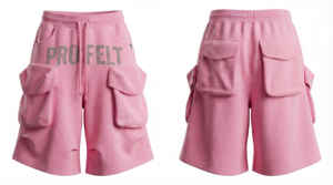 Shorts Cargo Unisexe Vintage en Toile Respirante à Séchage Rapide, Multi-Poches, Taille à Cordon, Longueur Genou, Style Décontracté Streetwear – Vente en Gros - Product Image 3