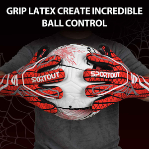 Guantes de Portero de Fútbol Profesionales WEMBLY SPORTS 2025, Transpirables, de Cuero Casual, Antideslizantes, Impermeables, Ajustables - Product Image 5