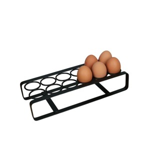 Handmade Metal <b>Wire</b> Egg Holder With Heart Handle Vintage Farmhouse Egg <b>Storage</b> <b>Rack</b> For Fresh Hen Eggs Decorative Organizer - Product Image 4