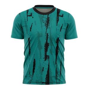 ELIXE SPORTS ES-714 T-shirt décontracté pour homme à col rond, couleur unie, coupe régulière, respirant et à séchage rapide, imprimé numériquement personnalisé pour campagne électorale - Product Image 1