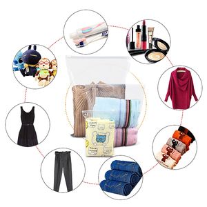 9 pièces de cubes de rangement pour vêtements, résistants à l'eau, pour bagages de voyage, sacs de rangement pour vaisselle et assiettes - Product Image 5