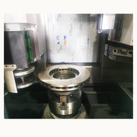 Machine de rectification verticale automatique CNC à double colonne Hengga LYV-LS500, rectifieuse CNC, tour de rectification de disques de frein