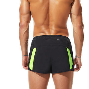 Shorts de compression décontractés pour hommes, taille mi-haute, séchage rapide, respirants, taille élastique pour fitness, gym, course à pied - Product Image 2