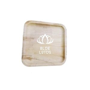 [MEILLEURES VENTES] |   Assiette en feuille de palmier, plateau de service robuste pour l'accueil et les collations dans les chambres d'hôtel, Vietnam - Product Image 1