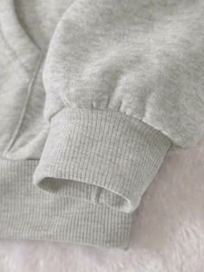 Sudadera de Lujo para Mujer de Mezcla de Algodón de Alta Gama, Suéter de Punto Suave Personalizado, Sudadera con Capucha Lisa - Product Image 2