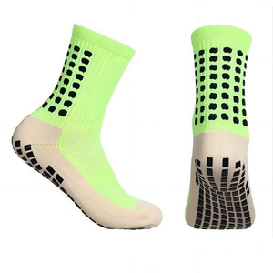 Athletic Sports Clothing Accessories Soccer <b>Socks</b> Customer Demanding Non Slip <b>Grip</b> Knitted Cotton <b>Socks</b> In Low MOQ - Product Image 1