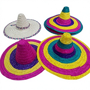 Mexican <b>Hat</b>: Bold Vietnam Creations, Export-Ready <b>Straw</b> <b>Hat</b> for Birthday Parties, Cultural Events & Festive Fun, For Sale Now - Product Image 1