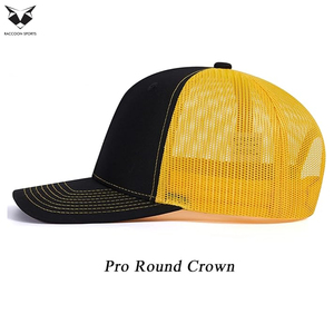 Gorras de Béisbol de Malla Transpirable para Adultos, Color Negro Sólido, con Logotipo Personalizado, para Deportes al Aire Libre, OEM ODM, Novedad 2026 - Product Image 6
