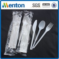 Ensemble de couverts jetables de style moyen-oriental, couteau, fourchette et cuillère de qualité alimentaire pour la restauration, les restaurants et les plats à emporter