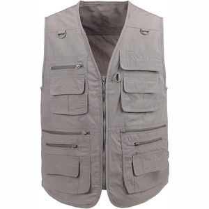 Chaleco de Trabajo Personalizado, Informal, Transpirable, Impermeable, de Secado Rápido, sin Mangas, con Múltiples Bolsillos, para Electricistas y Fontaneros - Product Image 5