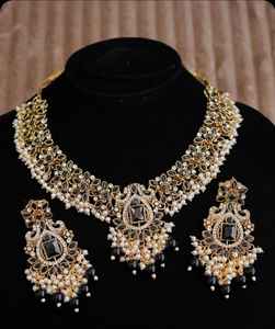 Nouvelle Collection : Parure de Bijoux de Mariée Traditionnelle Indienne Style Bollywood 2026 – Magnifiques Parures de Mode pour Femmes Indiennes - Product Image 6