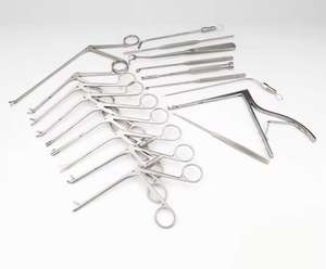Ensemble d'instruments chirurgicaux ORL, instruments de chirurgie, forceps nasaux, tube d'aspiration pour ORL CE Narham Enterprises - Product Image 1