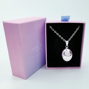 Creative Mamma Regalo Donna Gioielli Ciondolo Ovale Bola de Grossesse Argent Bola <span class=keywords><strong>Collana</strong></span> <span class=keywords><strong>Gravidanza</strong></span> - Product Image 5