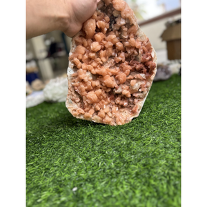 Cristal de Stilbita Roja Natural, Clúster Grande de Alta Calidad para Decoración, Sanación y Venta al por Mayor - Product Image 1