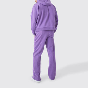 Survêtement personnalisé pour homme, sweat à capuche surdimensionné en molleton, 100% coton, ensemble jogging deux pièces avec pantalon - Product Image 2