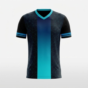 Maillot de sport pour hommes en polyester respirant à séchage rapide, imprimé par transfert thermique multicolore, taille plus, pour joueurs d'e-sport MS-0826-279 - Product Image 5