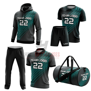 Uniformes de Fútbol Sublimados, Paquete Completo, Conjuntos de Uniformes de Fútbol para Equipos Adultos con Bolsa de Transporte, Bolsa Deportiva - Product Image 2