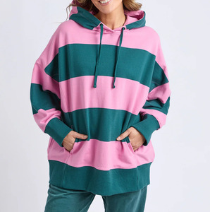 Sweat à capuche oversize pour femme, 100% polyester, doublé, respirant, écologique, streetwear, hiver - Product Image 3