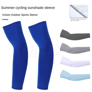 Manchons de compression sportifs unisexes personnalisés, grande taille, séchage rapide, respirants, en spandex, protection UV - Product Image 3