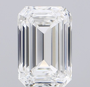 Diamante Cultivado en Laboratorio con Certificación IGI, Corte Esmeralda de 4.59 CT, Color F, Claridad VVS2, CVD LG 774633013, ROYAL GEMS para Joyería - Product Image 3