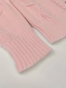 เสื้อสเวตเตอร์ผู้หญิงลำลอง ผ้าฝ้ายถัก คอวี แขนยาว ความยาวปกติ ซับในขนสัตว์สำหรับฤดูหนาว น้ำหนัก 260 กรัม ผลิตในบังกลาเทศ - Product Image 6