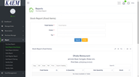 Logiciel complet de point de vente de restaurant avec interface conviviale et fonctionnalités personnalisables avec gestion de facturation et d'inventaire