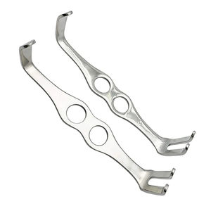 Rétracteur manuel réutilisable en acier inoxydable Langenbeck 20 cm, instrument chirurgical certifié CE, usage hospitalier - Product Image 1