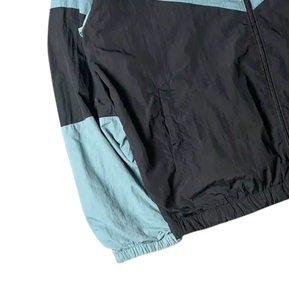 Veste coupe-vent en gros pour hommes, en polyester et nylon, avec logo personnalisé, respirante, entièrement zippée, décontractée, pour le sport et la course à pied - Product Image 4